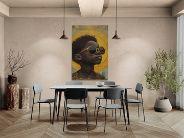 Metal Print If the sun could reflect the future- on Lucasgift
