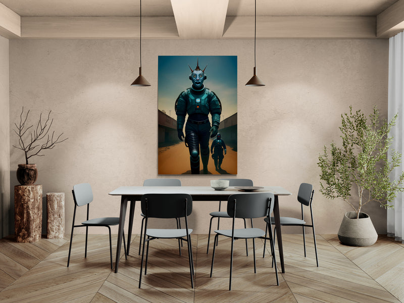 Giclee Art Print Everything in walking distance- on Lucasgift