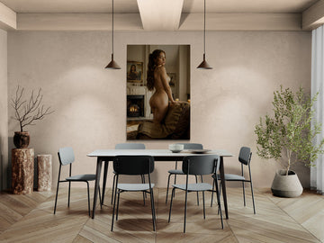 Metal Print The Muse- on Lucasgift