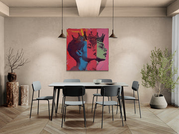 Canvas Wrap Girl with a crown- on Lucasgift
