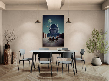 Giclee Art Print Space Riders- on Lucasgift