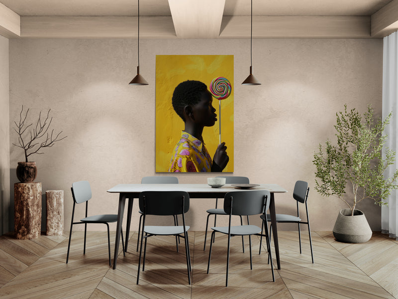 Giclee Art Print Lollipop 2/4- on Lucasgift