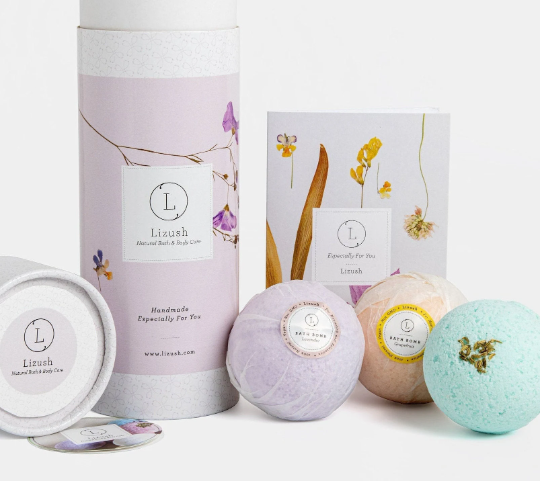 Bath Bomb, Spa Gift Set, Unique gift for Her, Gift for Mother, Care Package, Shower Bombs in a Tube, Relaxation Gift, BFF..- on Lucasgift