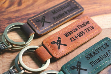 Business Owner Keychain, Personalized Mechanic Keychain, Mechanic Shop Owner Gift, Mechanic Christmas Gift- on Lucasgift