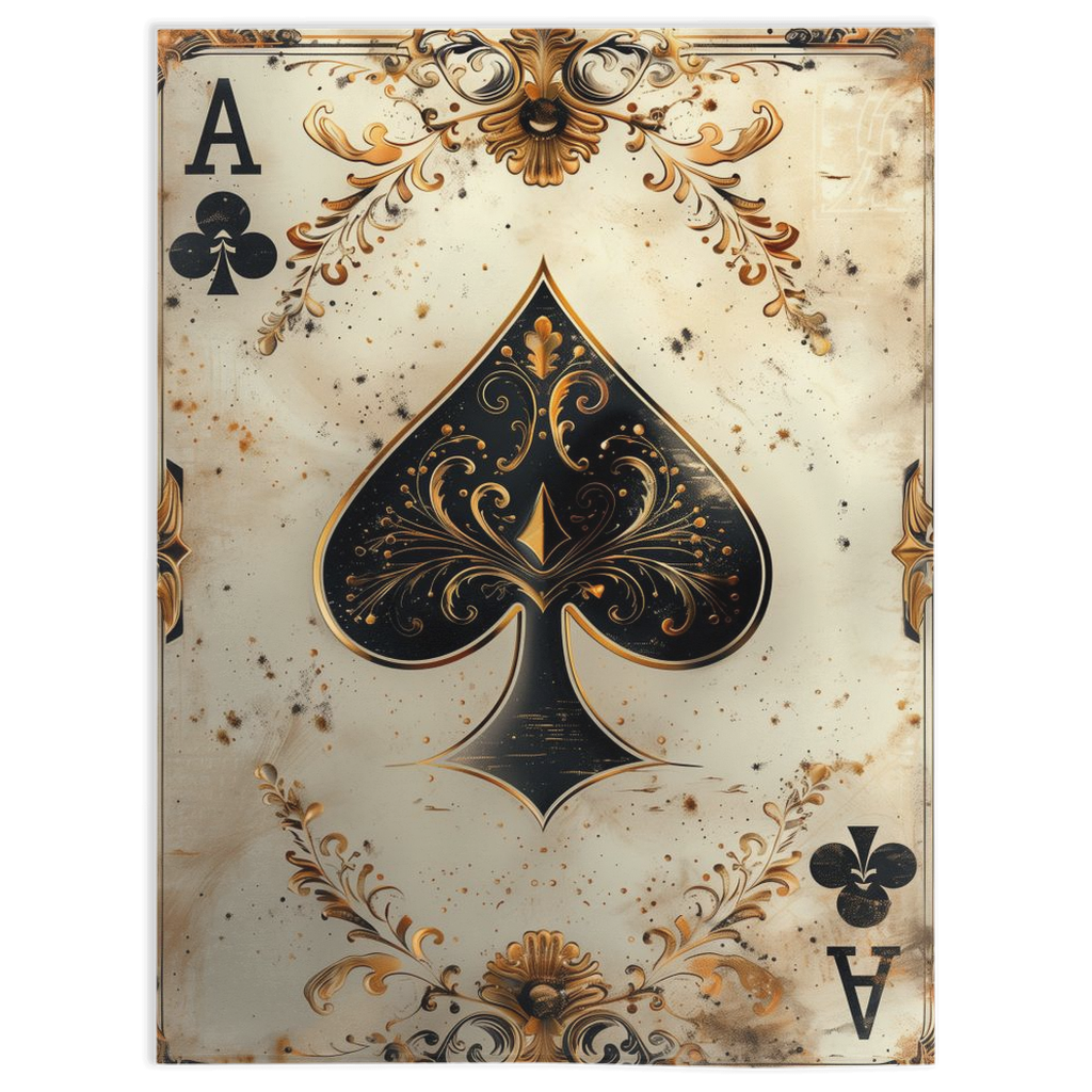 Seems you`ve played your cards right-30x40 inch-Single Sided on Lucasgift