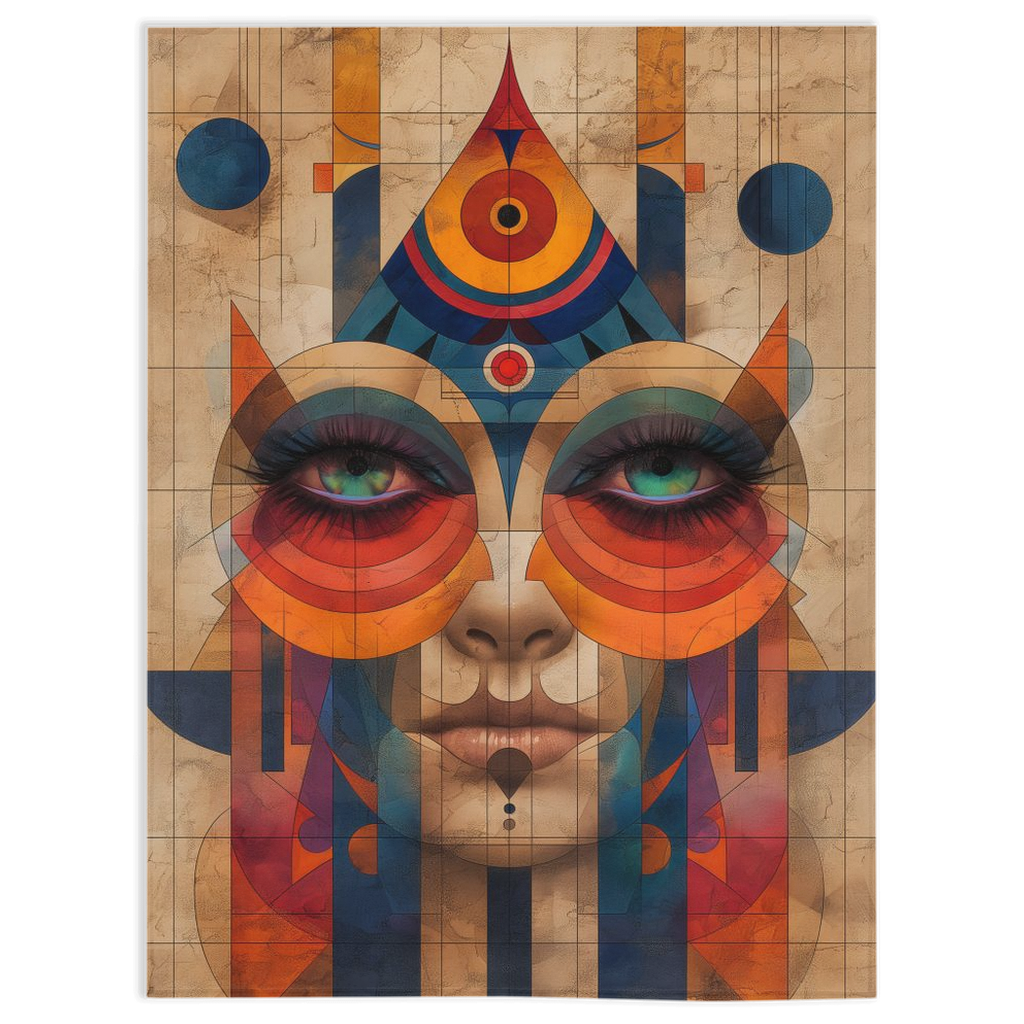 Another fancy geometrical design-30x40 inch-Single Sided on Lucasgift