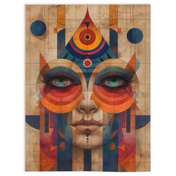 Another fancy geometrical design-30x40 inch-Single Sided on Lucasgift