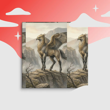 Guardian of the Misty Mountain Griffin Canvas