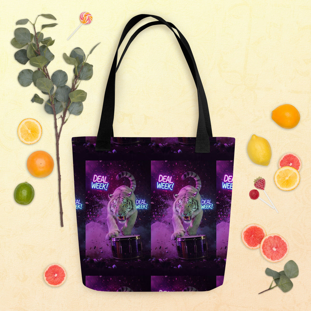Carry The Rhythm – Tiger Drum Tote- on Lucasgift