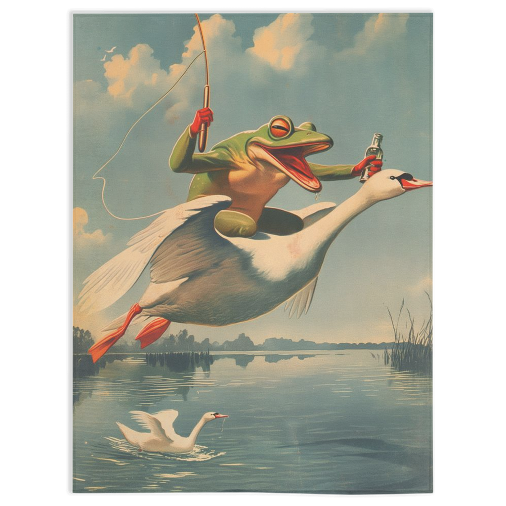Buckle up fellas!-30x40 inch-Single Sided on Lucasgift