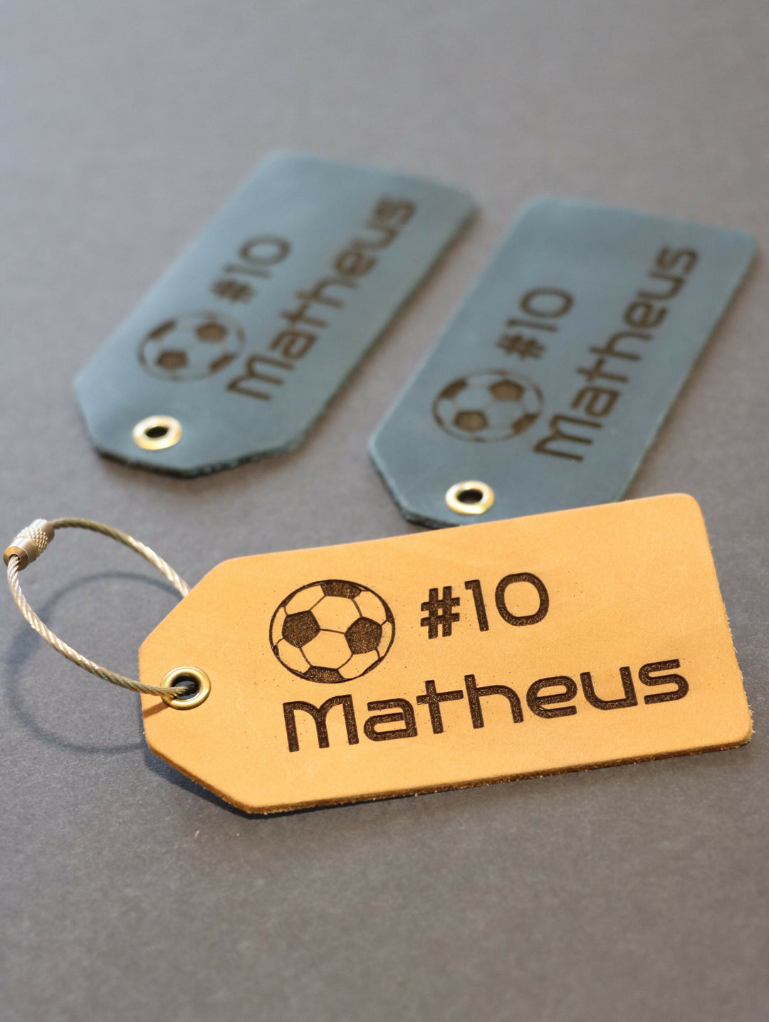 Soccer Bag Tag, Soccer Team Gifts, Soccer Senior Night Gifts, Personalized Soccer Gifts, Bag Tag, End of Season, Soccer Banquet- on Lucasgift
