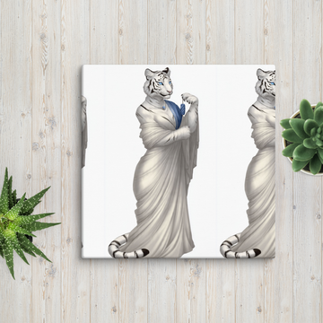 Grace Of The Sapphire White Tigress