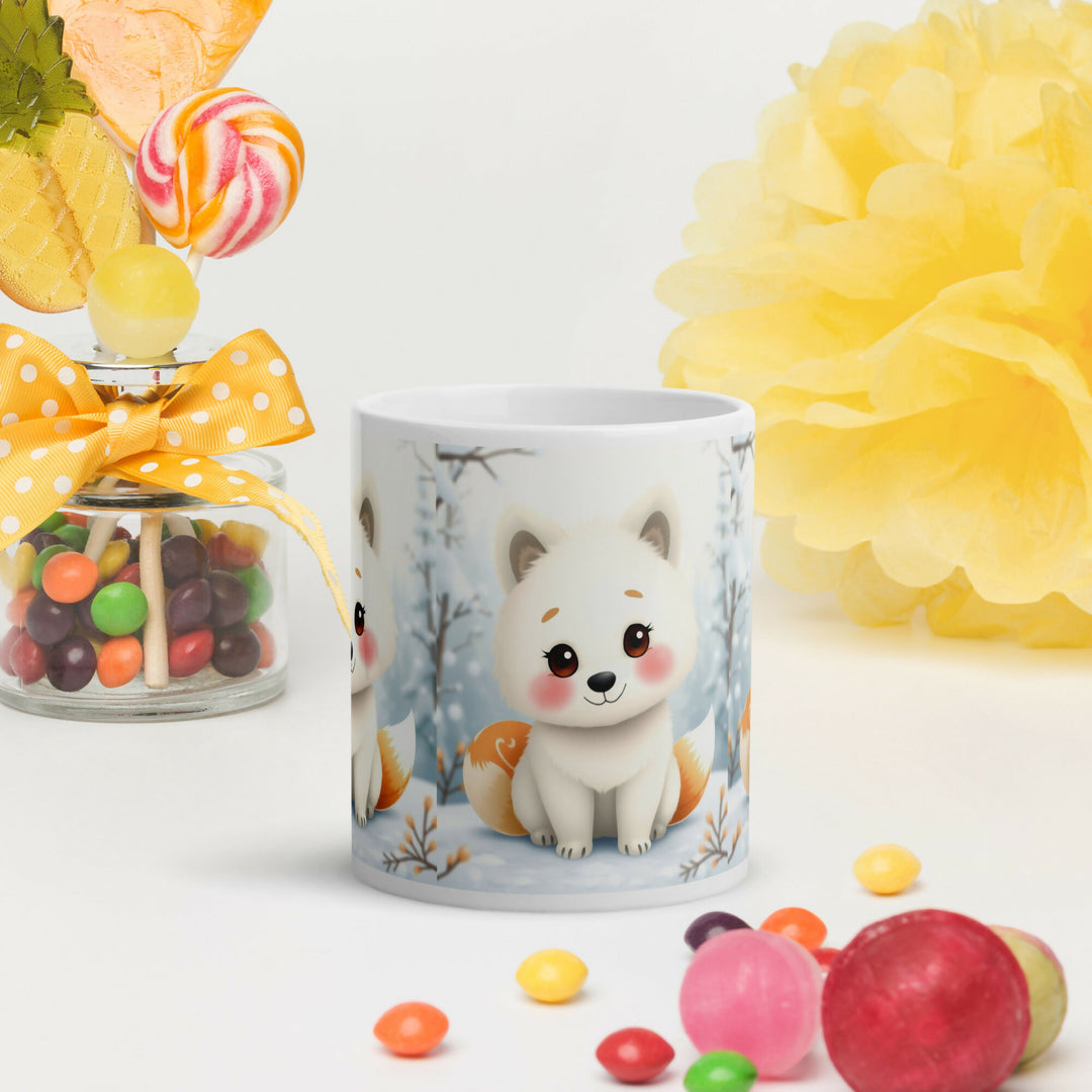 Little Winter Heart – Fox Pup Mug- on Lucasgift