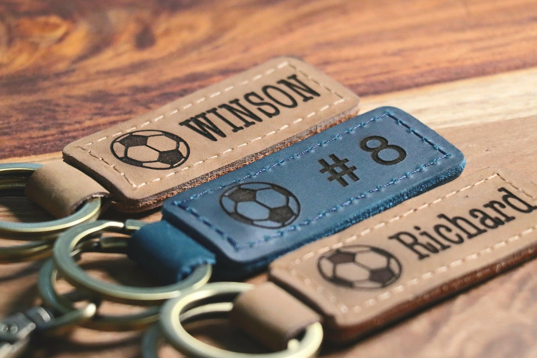 Soccer Keychain, Soccer Team Gifts, Soccer Senior Night Gifts, Personalized Soccer Gifts, End of Season, Soccer Banquet- on Lucasgift