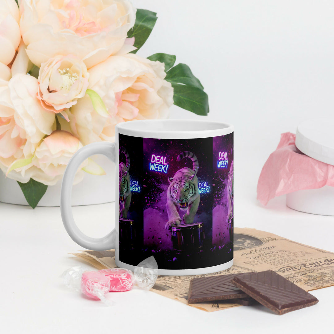 When The Beat Calls – Tiger Drum Mug- on Lucasgift
