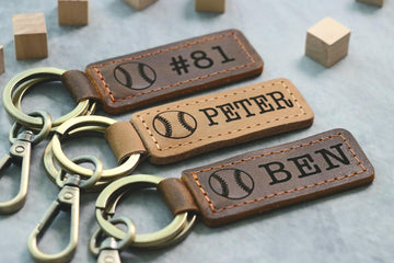 Softball Keychain, Softball Team Gifts, Softball Senior Night Gifts, Personalized Softball Gifts, Key Ring, End of Season, Softball Banquet- on Lucasgift