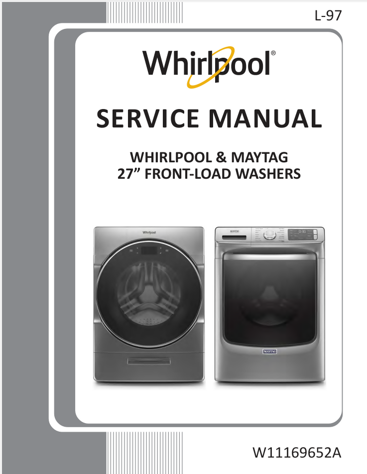 MAYTAG MHW6630HW MHW6630HW0 MHW6630HW1 2 3 SERVICE REPAIR MANUAL- on Lucasgift