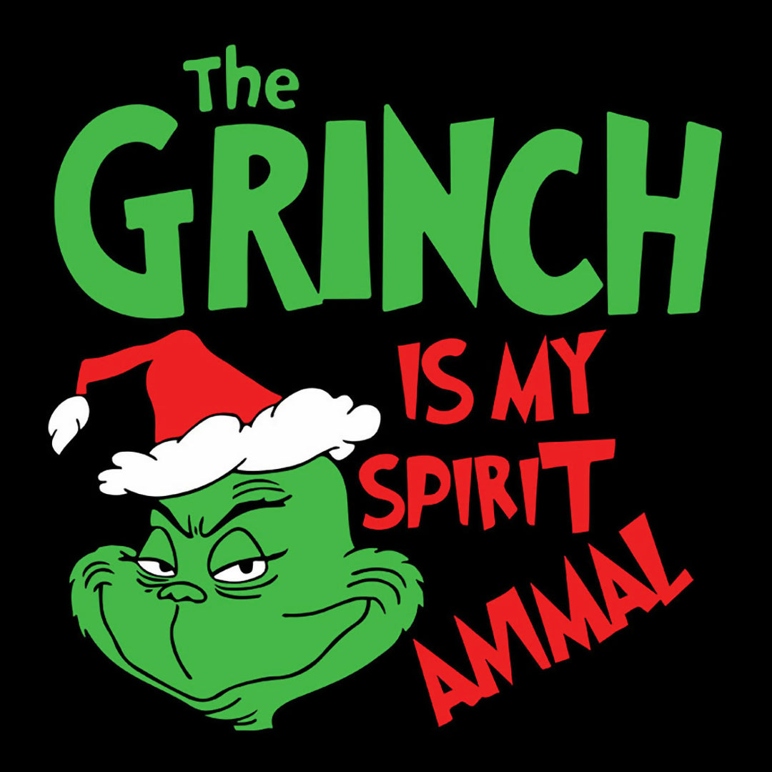 The Grinch Is My Spirit Animal Svg, The Grinch Svg, Grinch Christmas Svg, Grinch Face Svg- on Lucasgift