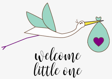 Organic new baby gift set - welcome little one!- on Lucasgift