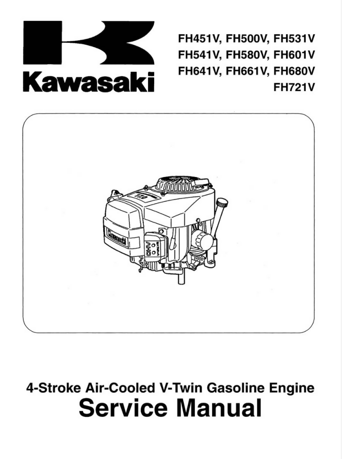 Service Manual Kawasaki FH451V FH500V FH531V FH601V FH641V FH680V FH721V- on Lucasgift