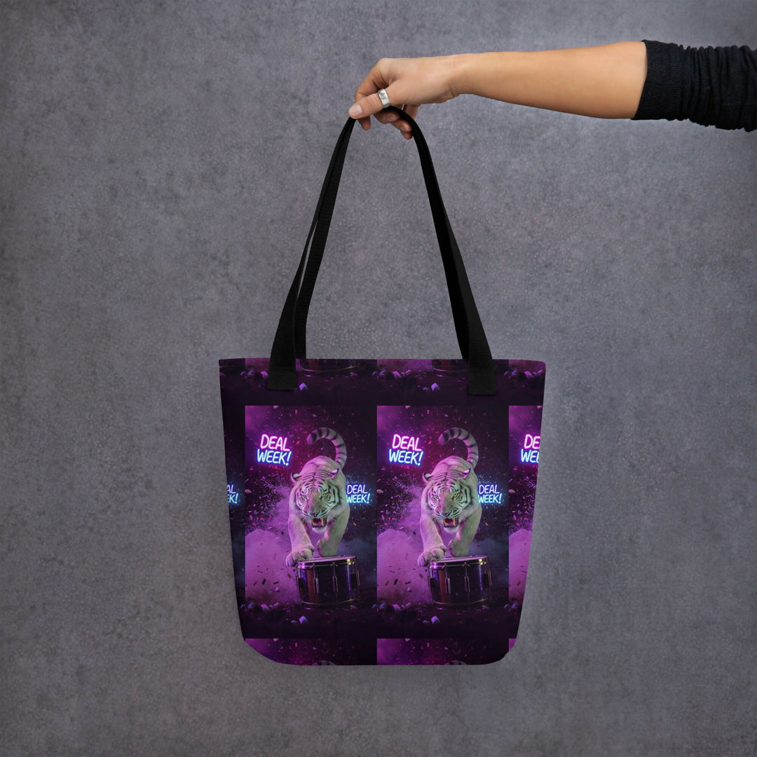 Carry The Rhythm – Tiger Drum Tote- on Lucasgift