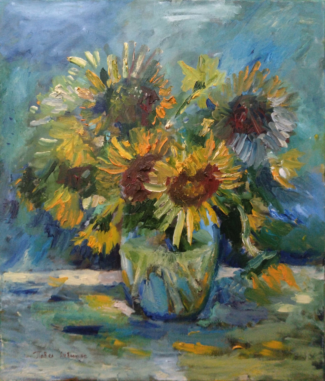 Autumn Sunflowers- on Lucasgift