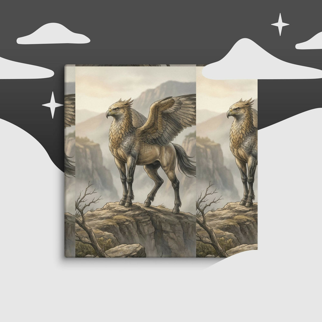 Guardian of the Misty Mountain Griffin Canvas