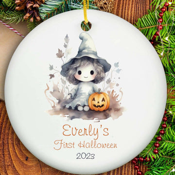 First Halloween Christmas Ornament - Ceramic-Lucasgift