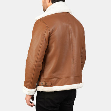 Men's Bomber Leather Jacket – Premium Genuine Leather Flight Jacket