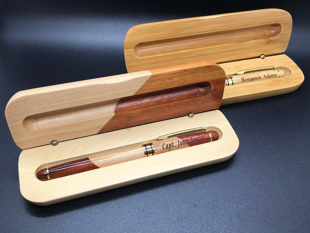 15 pcs+ Personalized Wooden Pen Kits in Bulk- on Lucasgift