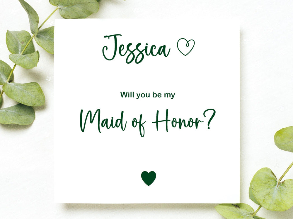 BRIDESMAID Proposal Gift BAG TAG, Will You Be My Bridesmaid, Will You Be My Maid of Honor, Bridesmaid Gift Box, Bridesmaid Proposal Card- on Lucasgift