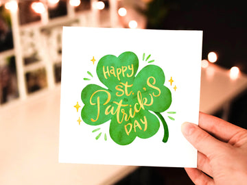 St. Patricks day card / St Patrick's day is like Valentine's day / St Patrick's day card / Irish greeting card / CUTE cards- on Lucasgift