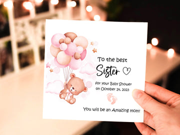 New Baby Card, And Then There Were Three, Baby Announcement Card, Pregnancy Card, Congratulations Card, Cute Baby Shower Card- on Lucasgift