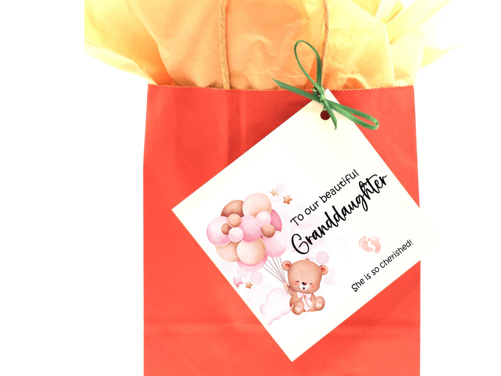 Bear Thank You Cards - Greenery Bear with Balloons Baby Shower Thank You Cards- on Lucasgift