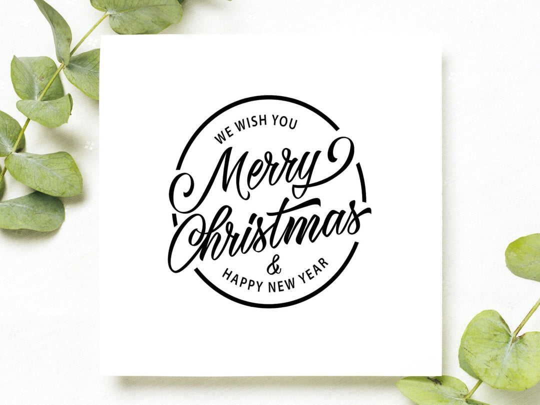 Merry Christmas Card, CHRISTMAS Gift BAG TAG, Beautiful Christmas Card Featuring a Wreath, Gift Tag, Christmas Gift Tag- on Lucasgift