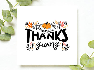 THANKSGIVING Card for Son or Daughter, Thanksgiving Card for Boy or Girl, Thanksgiving Card for Children, Kids Thanksgiving- on Lucasgift