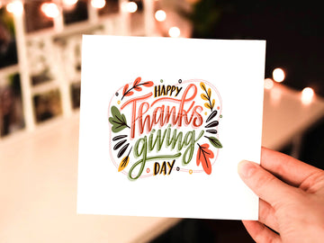 THANKSGIVING Card for Son or Daughter, Thanksgiving Card for Boy or Girl, Thanksgiving Card for Children, Kids Thanksgiving- on Lucasgift
