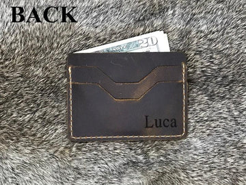 Minimalist Card Holder Wallet-Lucasgift