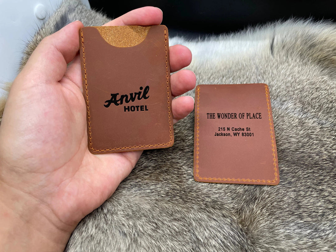 Leather Card Holder , Real Leather, Same Day Shipping, Free Shipping US-Lucasgift