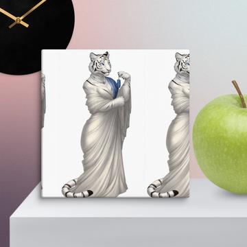 Grace Of The Sapphire White Tigress