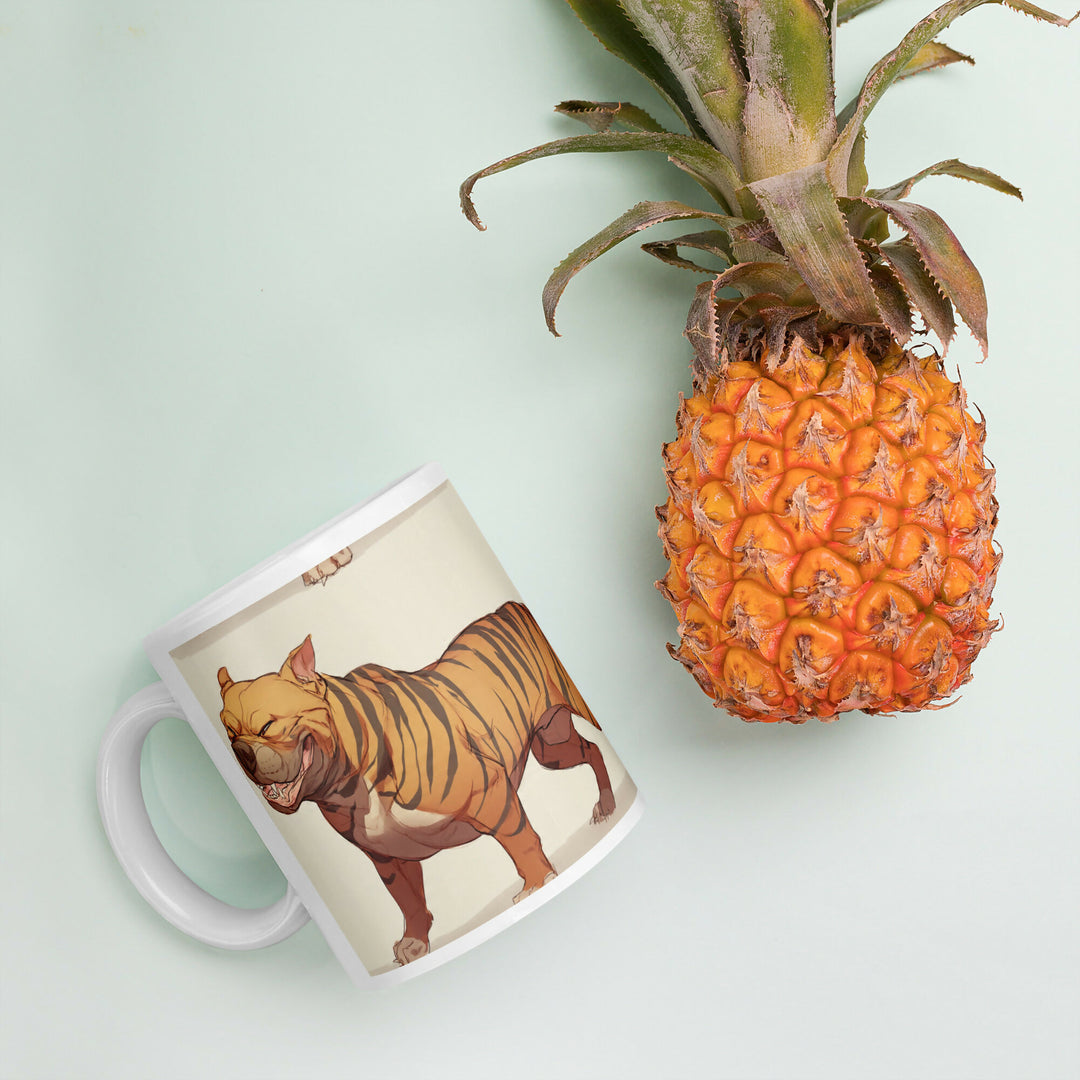 The Striped Guardian – A Mug of Strength, Loyalty, and Heart