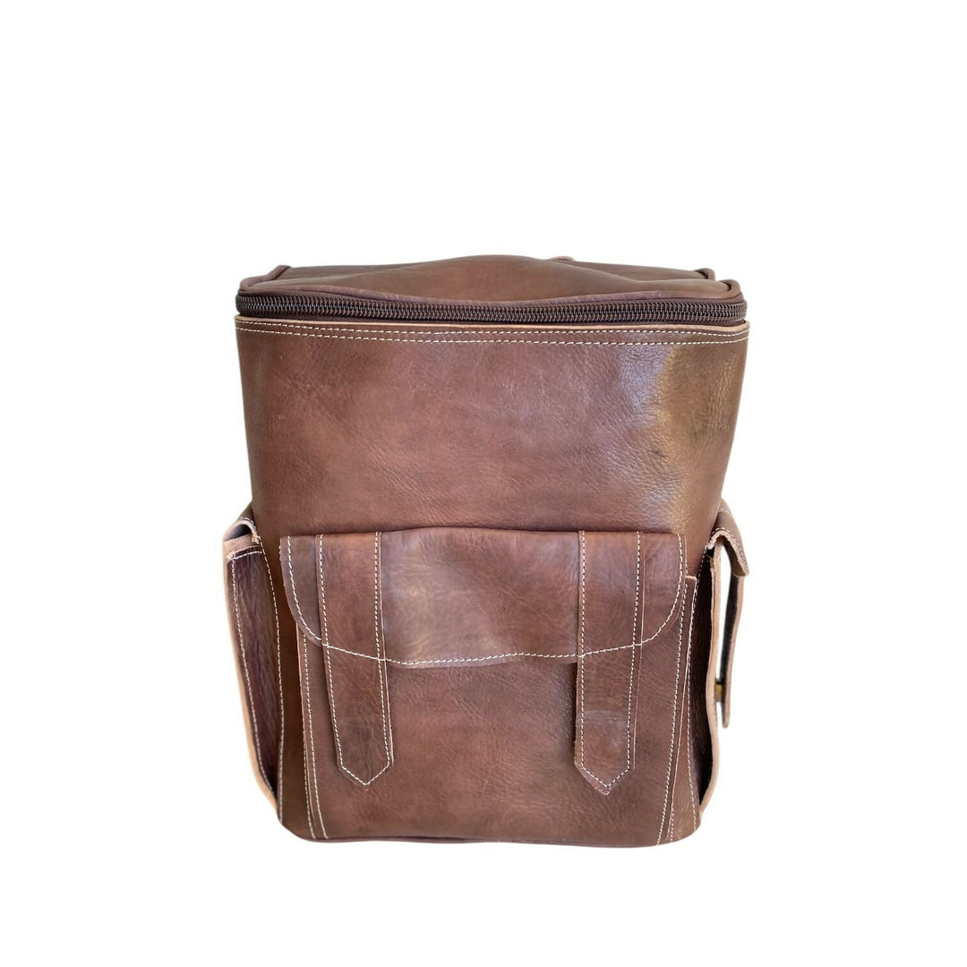 Genuine Leather Artisan Fez Workshop Premium Quality Backpack- on Lucasgift
