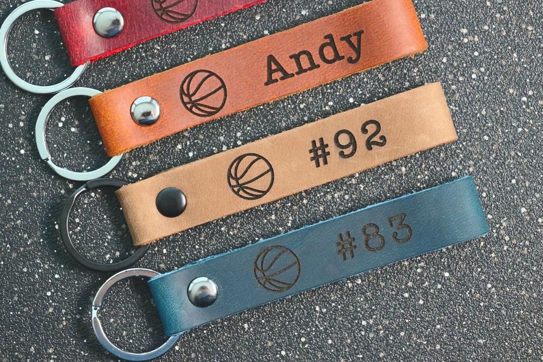 SLIM Basketball Keychain, Basketball Team Gifts, Basketball Senior Night Gifts, Personalized Basketball Gifts, End of Season, Basketball Banquet- on Lucasgift