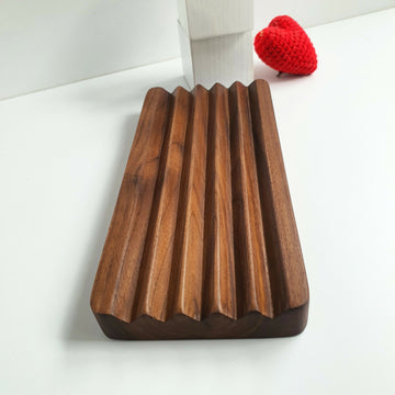 Pencil Holder for Desk Pencil Holder Wooden Tray Pen Stand Wood Office Desk Organizer Christmas Gift, Gift for Him, Office Gift-Walnut- on Lucasgift