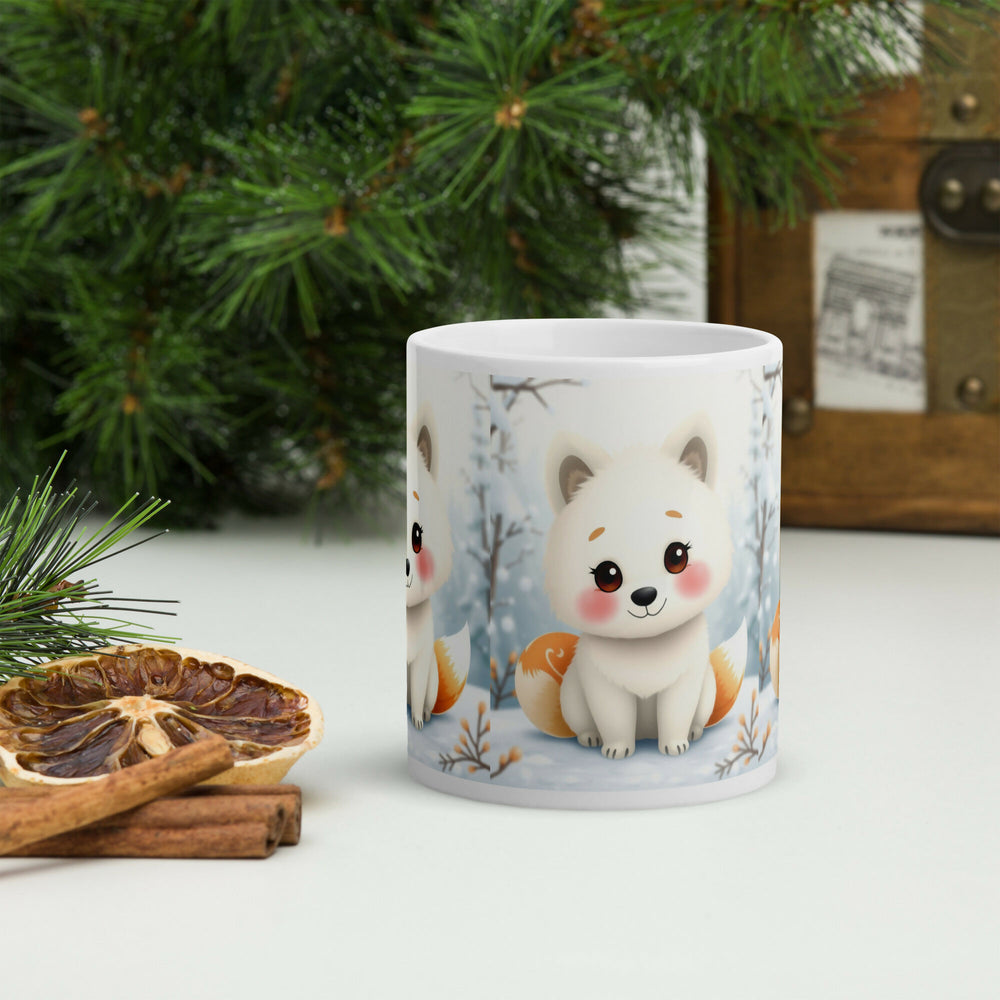 Little Winter Heart – Fox Pup Mug- on Lucasgift