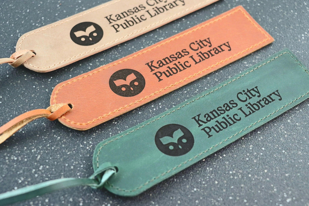 CHURCH BOOKMARK for MEMBERS, Bulk Order Church Gift, Custom Church Gift, Personalize Your Own Church Gift, Leather Bookmark- on Lucasgift