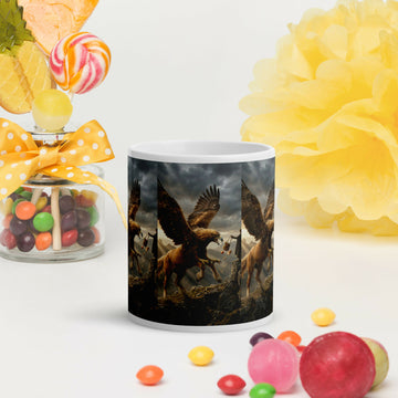 The Griffin’s Mountain Guardian – A Magical Mug of Courage and Wonder