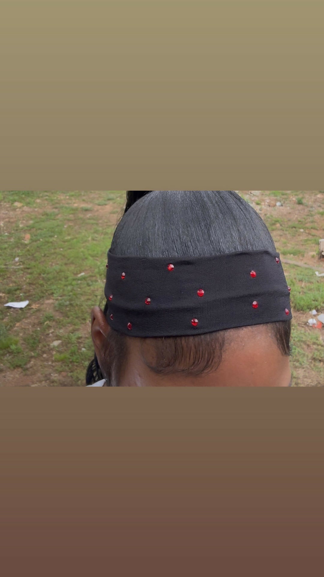 Red Rhinestone Headbands- on Lucasgift