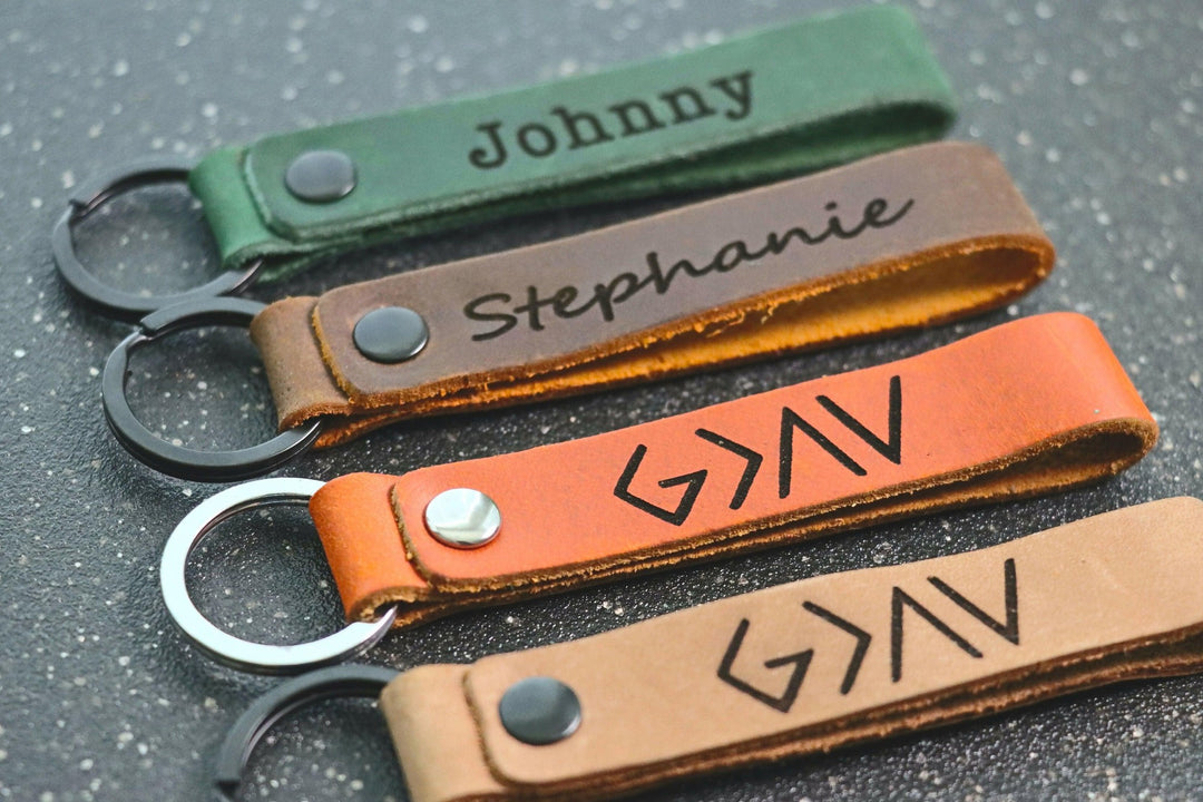 SLIM God is Greater Than The Highs and Lows Keychain- on Lucasgift