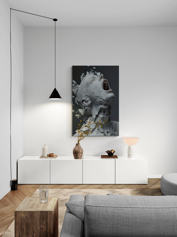 Metal Prints The Scream- on Lucasgift